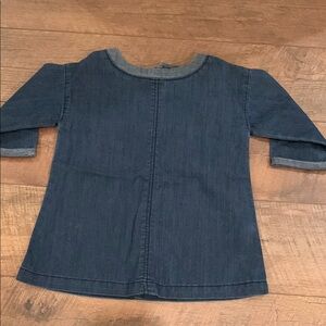 Denim girls dress